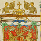 HERMES カレ90"Dieu et Mon Droit Le Jubilé d&