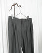 BALENCIAGA Wool cashmere 2 tuck trousers
