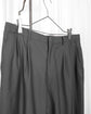 BALENCIAGA Wool cashmere 2 tuck trousers