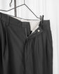 BALENCIAGA Wool cashmere 2 tuck trousers