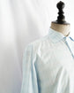 Made in France HERMES Serie Button L.Blue shirt