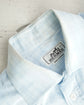 Made in France HERMES Serie Button L.Blue shirt