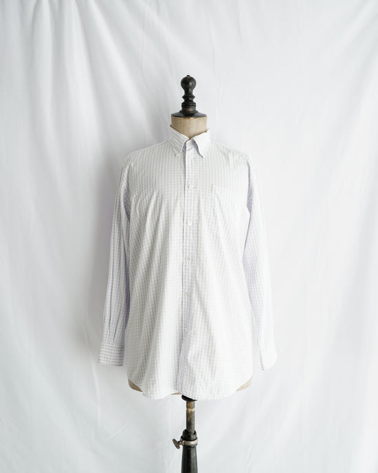 Made in France HERMES Serie Button L.Pueple shirt