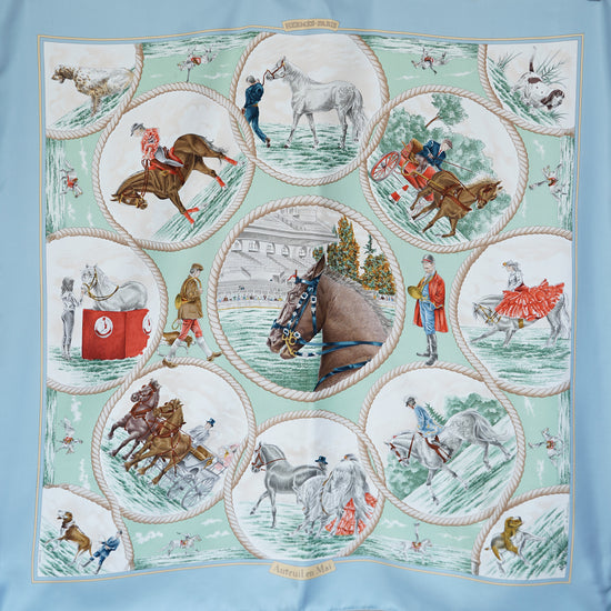 HERMES カレ90 ”Auteuil en Mai”