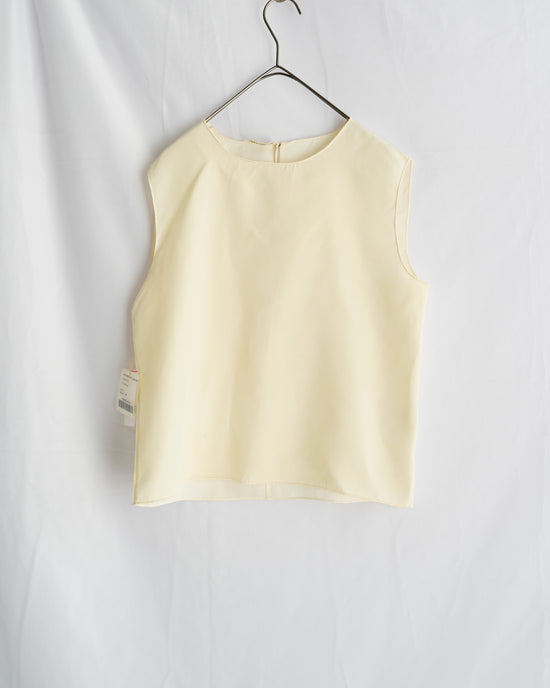 Made in France HERMES "マルジェラ期" Silk tank top "Dead Stock"