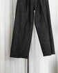 saby TUCK-BAGGY TYPE 2-Stripe Denim One Wash-
