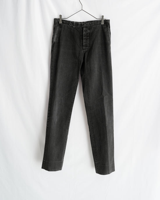 Made in ITARY MARTIN MARGIELA 07aw Heavy Cotton Twill Trousers "ここのえタグ”