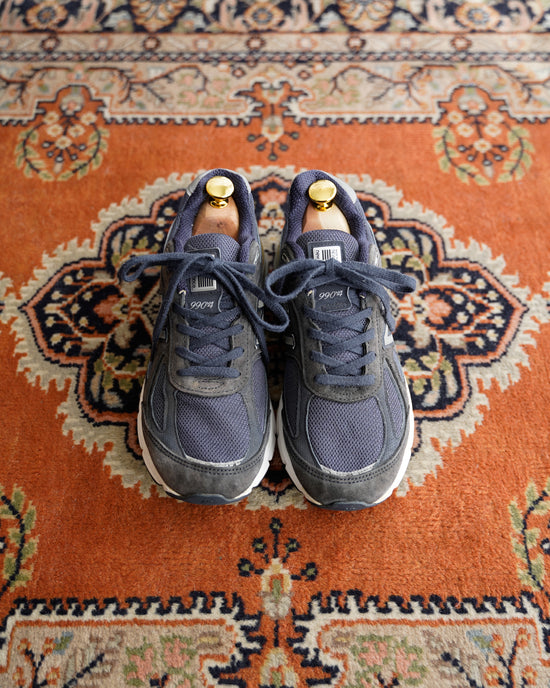 NEW BALANCE 990V4 NAVY 25.0cm U.S.A.