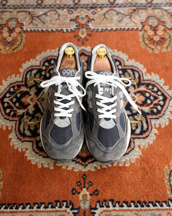 NEW BALANCE 990V2 C.GRAY 25.0cm U.S.A.