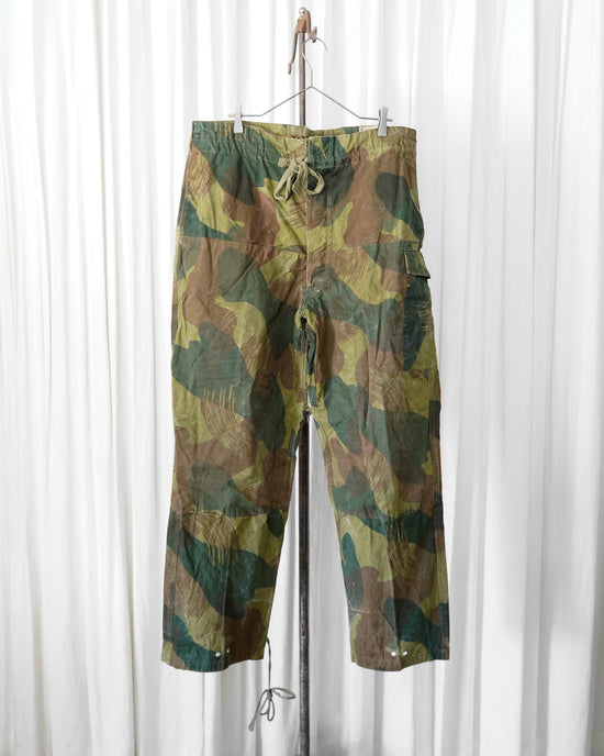 Belgian Army Brushstroke camouflage over pants 1956 pattern