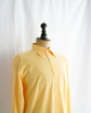 Made in France HERMES Yellow check B.D. shirt