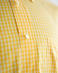 Made in France HERMES Yellow check B.D. shirt