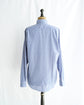 Made in France HERMES Blue check summer cotton shirt