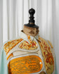 HERMES Made in Italy silk cashmere switching pullover