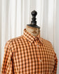 HERMES Made in France cotton check shirt
