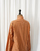HERMES Made in France cotton check shirt