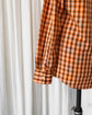 HERMES Made in France cotton check shirt