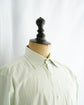 Made in France HERMES L.Green check shirt