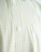 Made in France HERMES L.Green check shirt