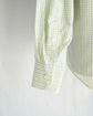 Made in France HERMES L.Green check shirt