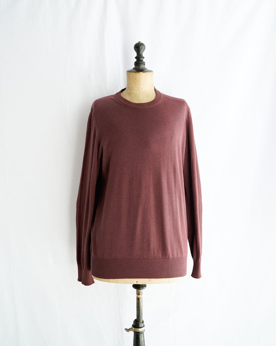 Made in ITARY Maison Margiela Elbow Patch crewneck knit tops