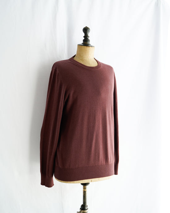 Made in ITARY Maison Margiela Elbow Patch crewneck knit tops