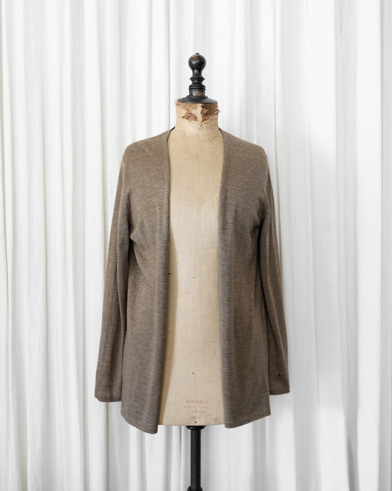 HERMES by Martin Margiela cashmere silk knit cardigan