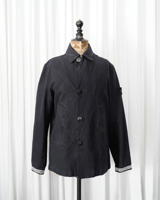 STONE ISLAND 05SS Washed cotton canvas coat by Paul Harvey