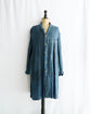 20th century French antique Indigo linen maquignon coat