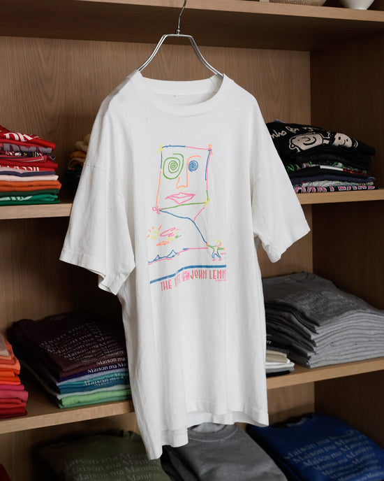 John Lennon Official Drawing Single stitch Print Tee