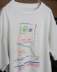 John Lennon Official Drawing Single stitch Print Tee