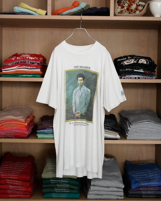 Made in U.S.A. Kramer Seinfeld Parody Print Tee