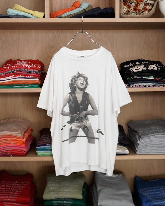 Made in U.S.A. Tina Turner 1993 monochrome Photo Print Tee