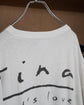 Made in U.S.A. Tina Turner 1993 monochrome Photo Print Tee