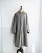 YSL Black chambray atelier coat