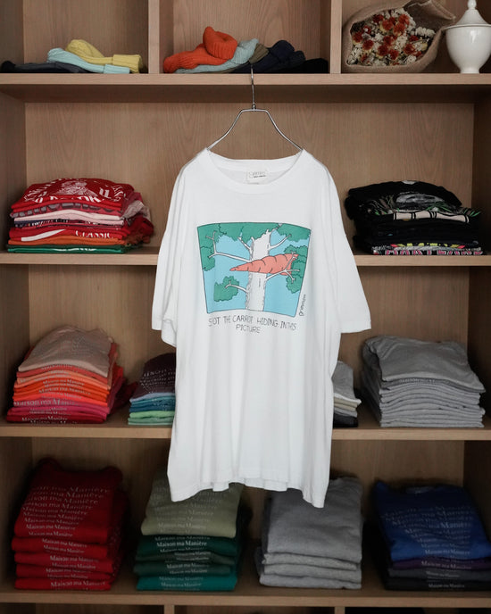 Made in U.S.A. The Carrot Hiding in the Tree 1988 Print Tee