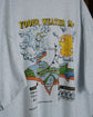 Made in U.S.A. YOOPER WEATHER MAP 1992 ALL SHITTY Forecast Print Tee