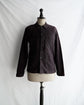 1950’s French Vintage LE MONT ST MICHEL Black moleskin work jacket