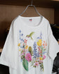 Made in U.S.A. Cacti and Hummingbirds Print Tee