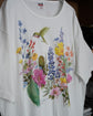 Made in U.S.A. Cacti and Hummingbirds Print Tee