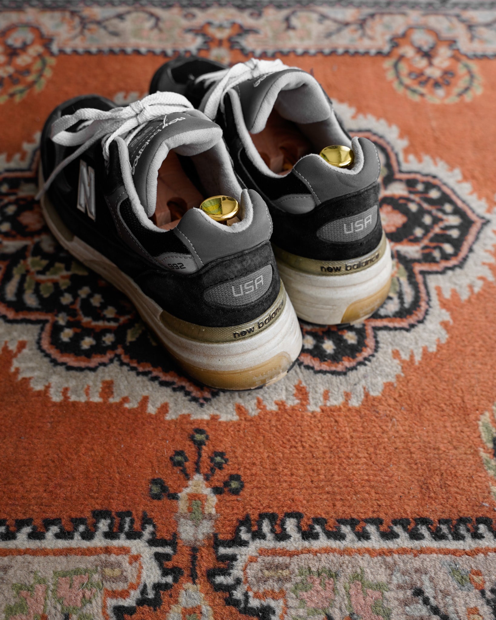 NEW BALANCE 992 BLACK 27.0cm U.S.A. – Maison ma Manière NEW BALANCE 992 BLACK 27.0cm U.S.A. – Maison ma Manière