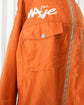 90s JET SET "the Wave" Neon Orange Heavy Nylon Stand Collar Jacket MADE IN ITALY