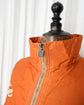 90s JET SET "the Wave" Neon Orange Heavy Nylon Stand Collar Jacket MADE IN ITALY
