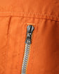 90s JET SET "the Wave" Neon Orange Heavy Nylon Stand Collar Jacket MADE IN ITALY