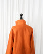 90s JET SET "the Wave" Neon Orange Heavy Nylon Stand Collar Jacket MADE IN ITALY