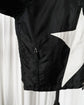 90s JET SET "the Wave" Black & White Star Nylon Anorak Jacket