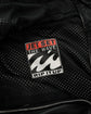 90s JET SET "the Wave" Black & White Star Nylon Anorak Jacket