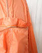 90s JET SET "the Wave" Neon Orange Nylon Anorak Jacket