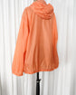 90s JET SET "the Wave" Neon Orange Nylon Anorak Jacket