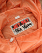 90s JET SET "the Wave" Neon Orange Nylon Anorak Jacket